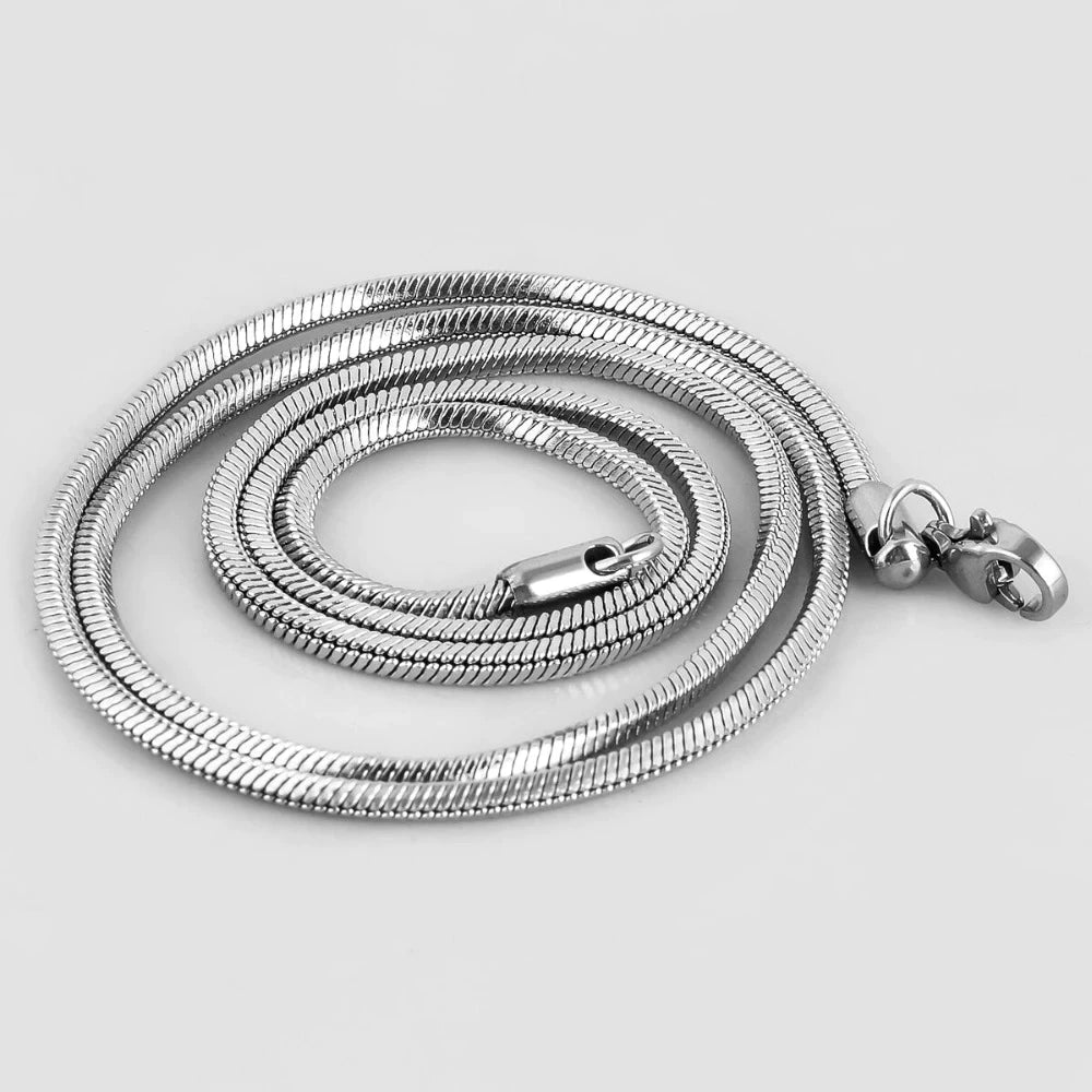 Snake Stainless Steal Chain For Men & Women